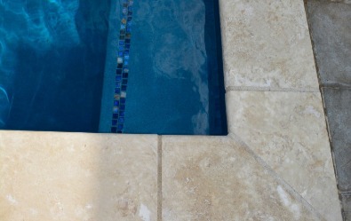 Travertine Coping, Pavers for swimming pools