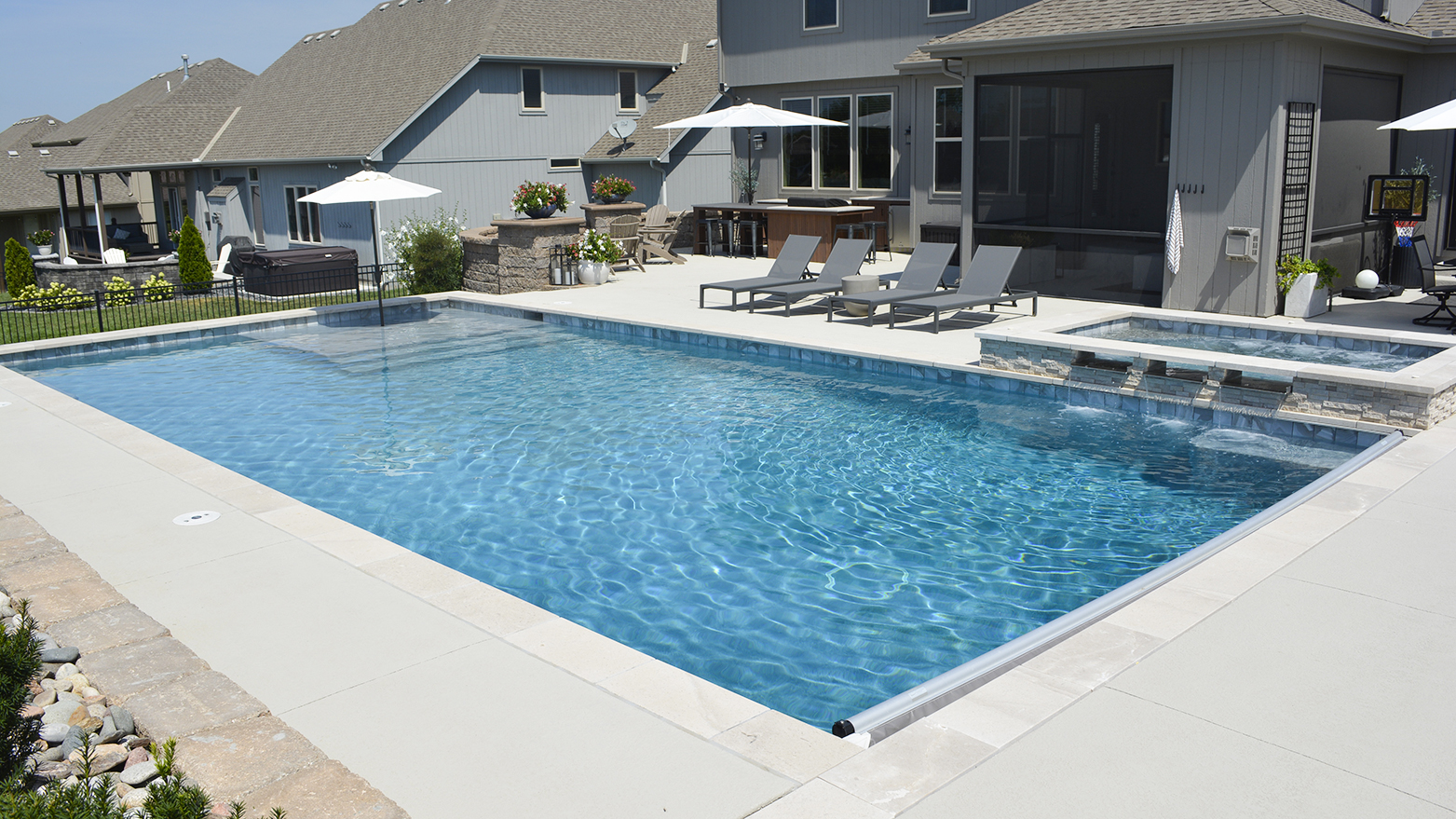 Kansas City Custom Gunite Pool