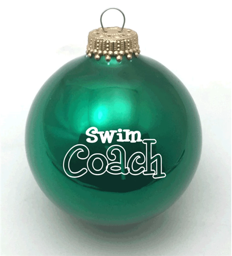 Swim Coach Ornament