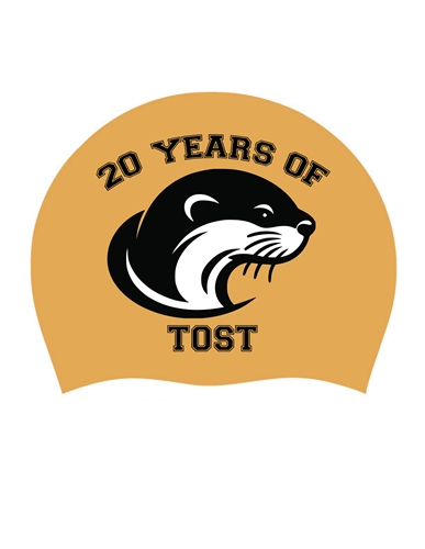 Thousand Oaks 20 year Celebration Silicone Swim Cap Order by May 1