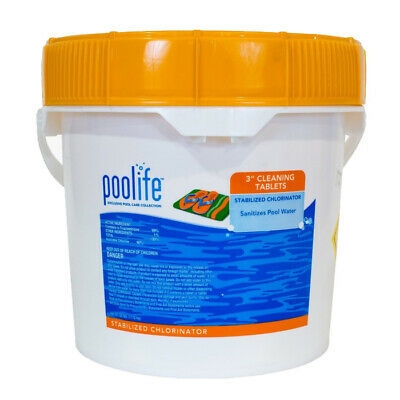 POOLIFE 3" Cleaning Tablets Stabilized Chlorinator