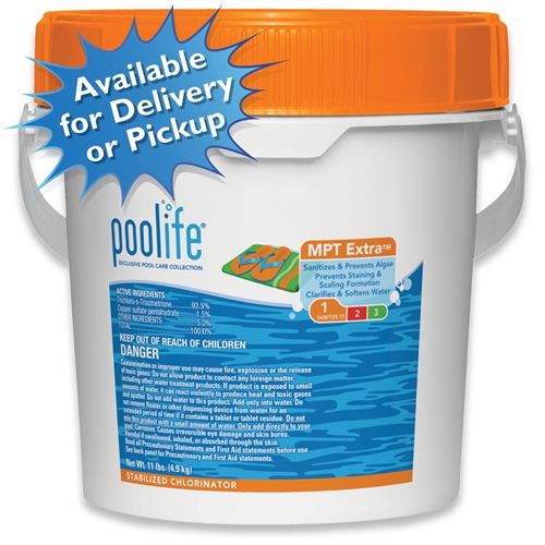 poolife MPT Extra 3" Chlorinating Tablets 11 LBS