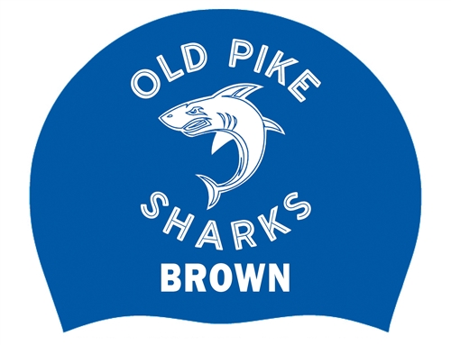 Old Pike Personalized Silicone Swim Cap Set Order by April 28