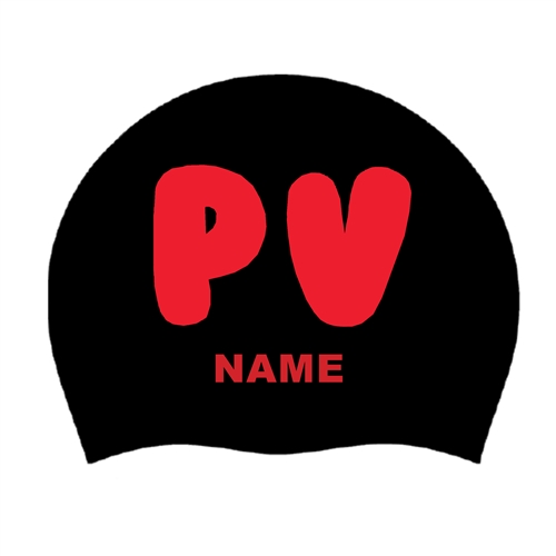 Prairie Village Personalized Silicone Swim Cap Set Order by May 7